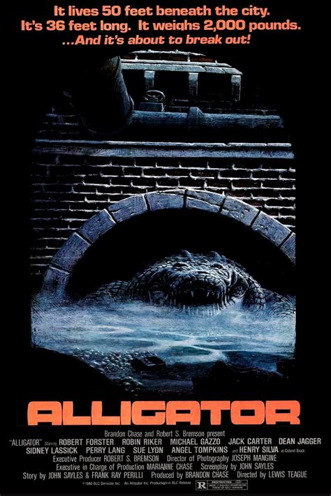 Cinematography and Direction Reviews Movie Alligator (1980)